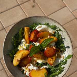 Burrata & Pesca